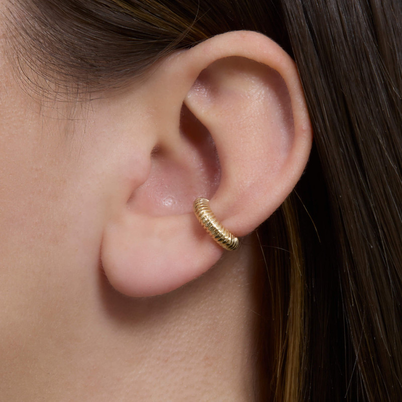 STONE AND STRAND Demi Hinged Ear Cuff outlook