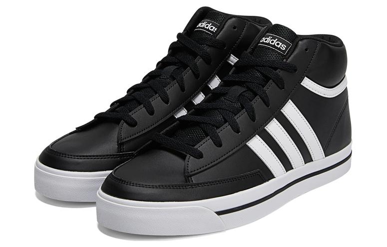 adidas Neo Retrovulc Mid Shoes 'Black White' GW8370 - 3