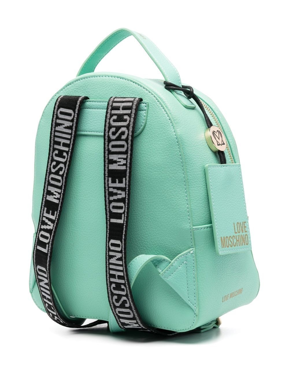 logo-print zip-fastening backpack - 4