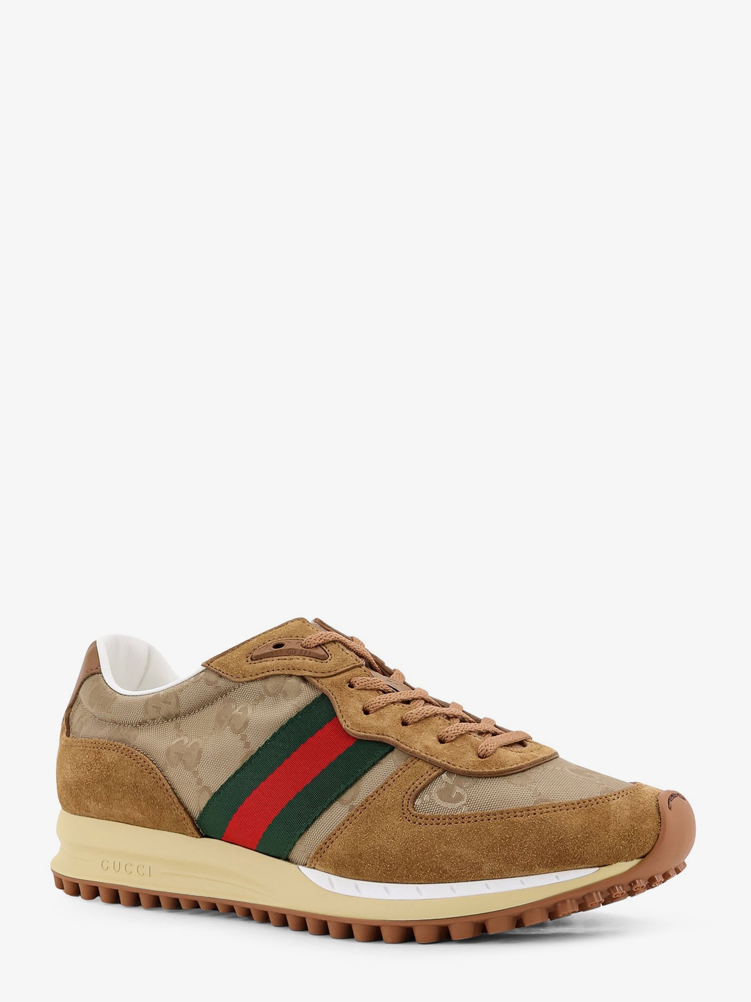 Gucci Re-Motion Gg Nylon And Suede Sneakers - 2