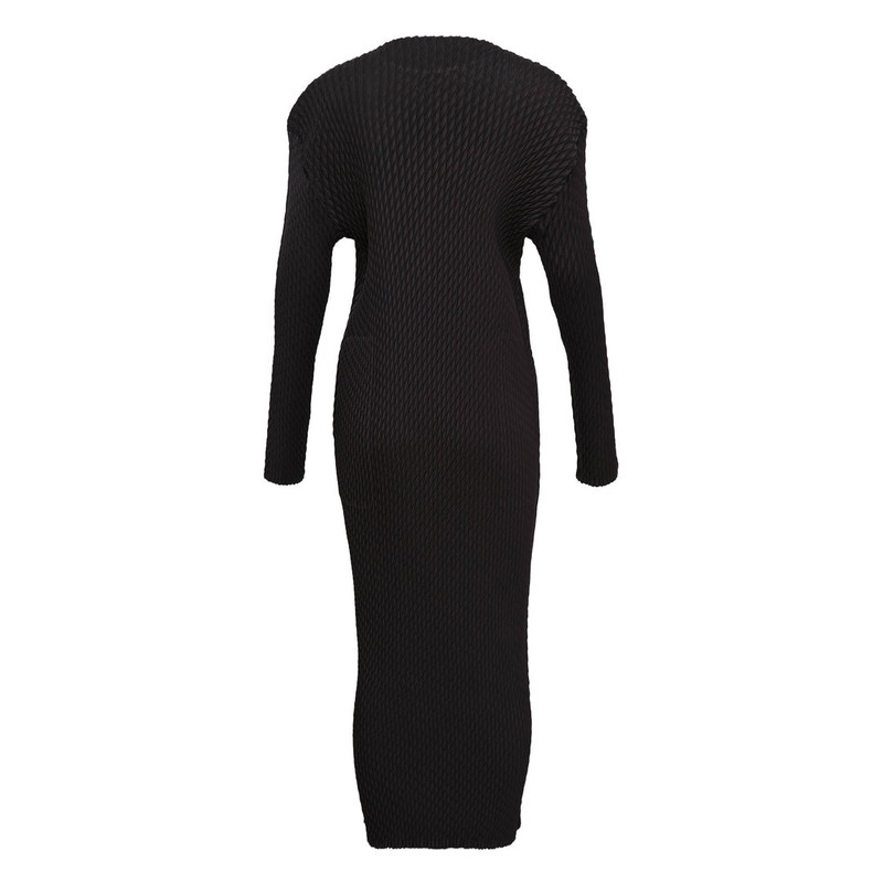ISSEY MIYAKE Sleek Pleats Pleated Dress outlook
