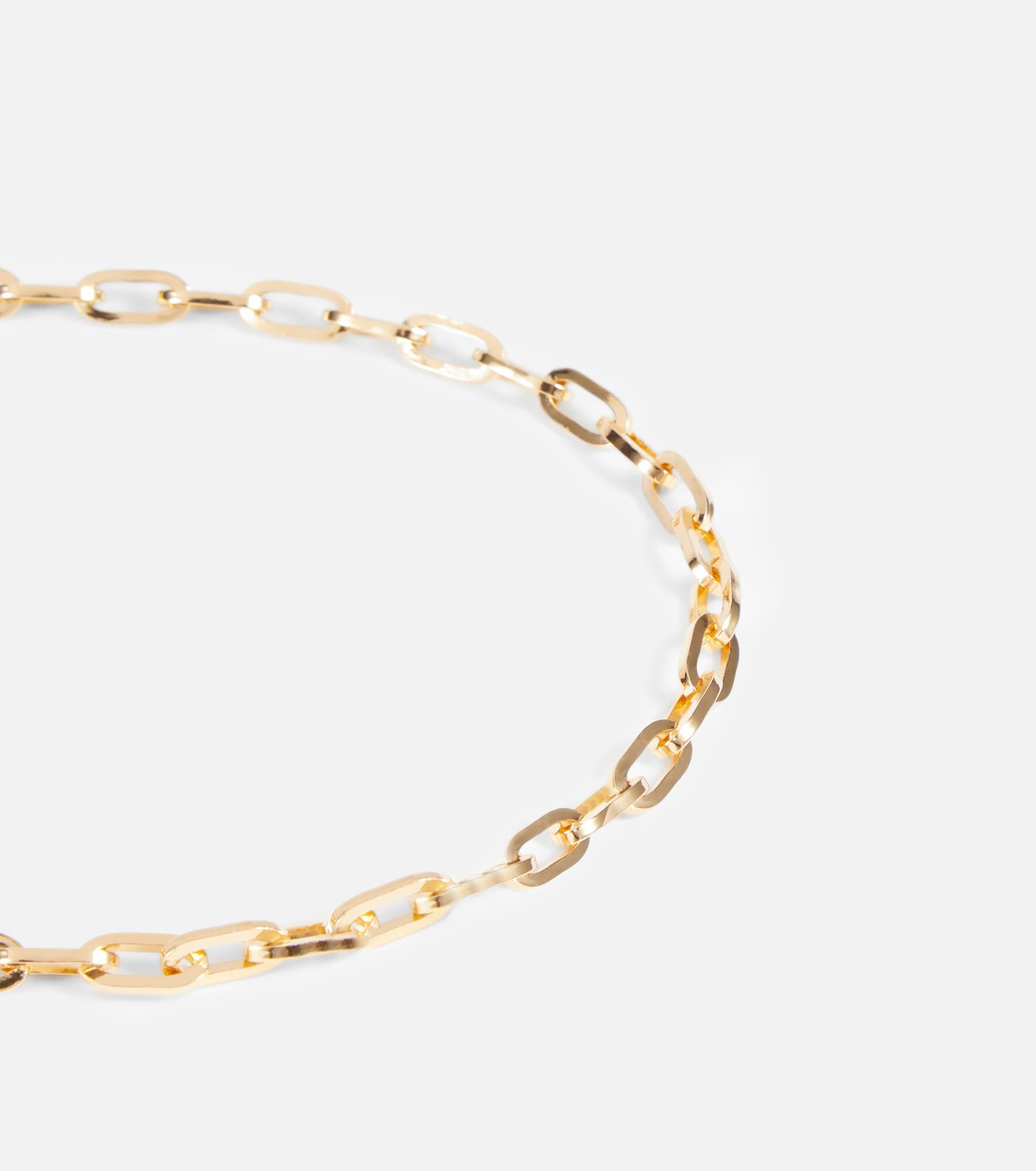 Gold-plated chain necklace - 4
