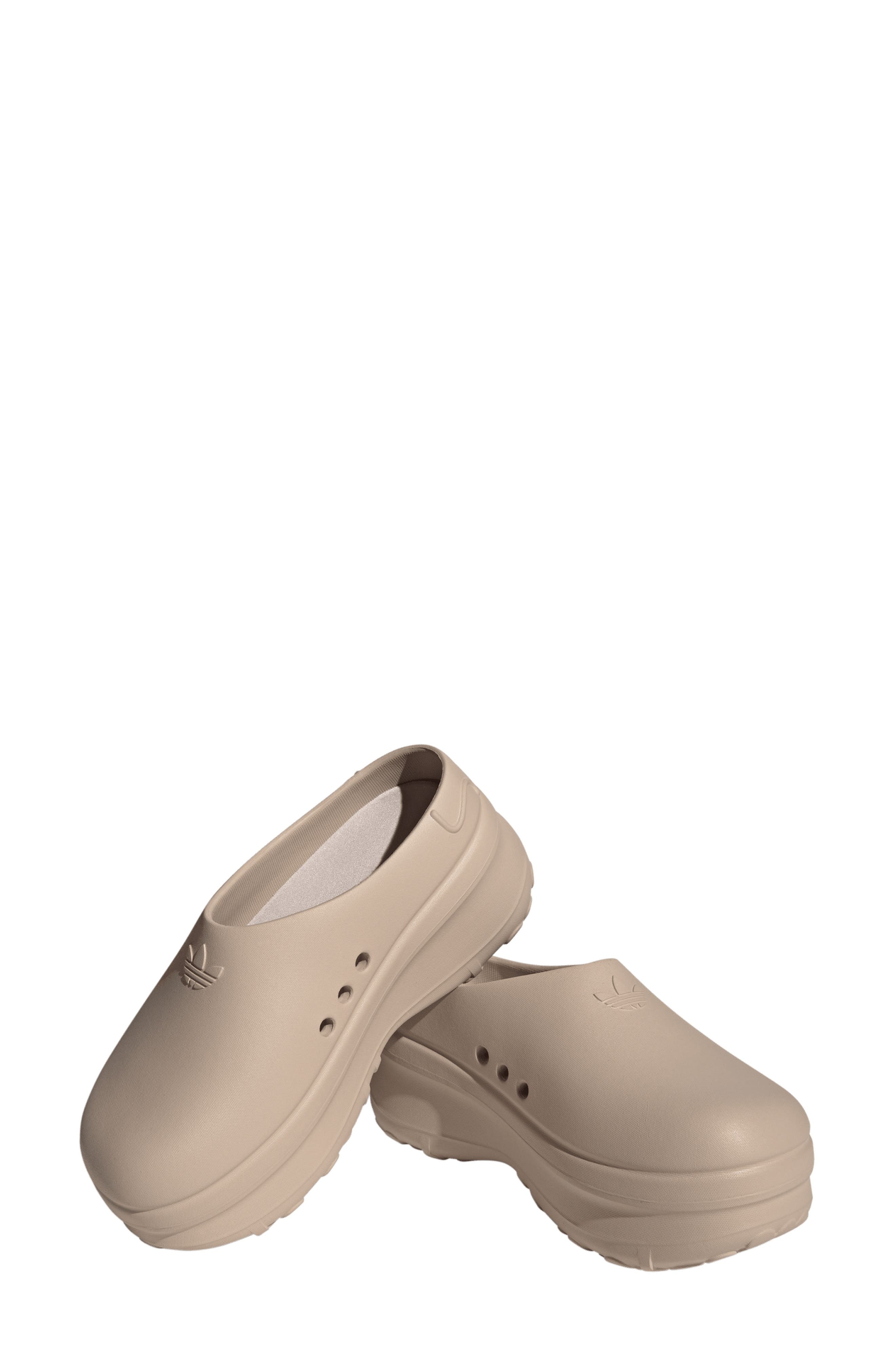 adidas Adifom Stan Smith Platform Mule in Taupe/Wonder Taupe/Black at Nordstrom - 3