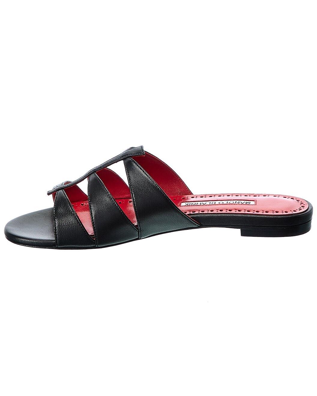 Manolo Blahnik Noorasan Leather Sandal - 2