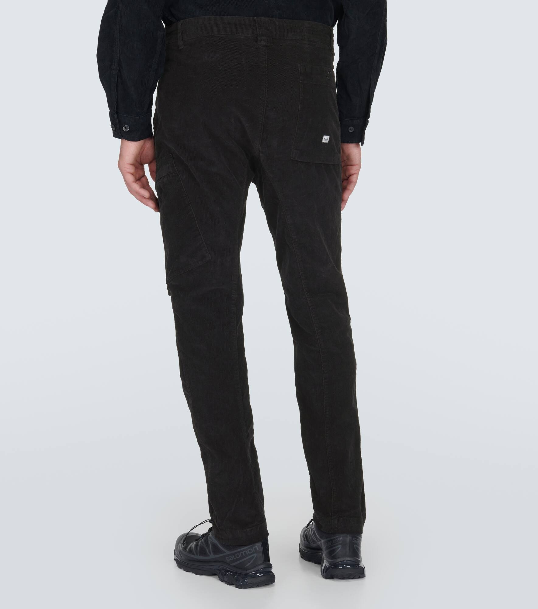 Corduroy straight pants - 4