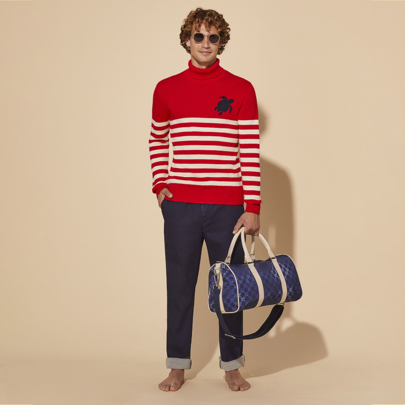 Men Wool Denim Jogger Pants 5