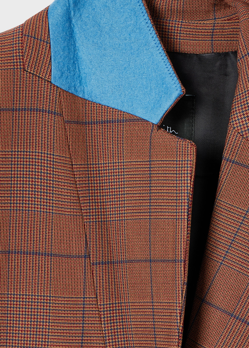 Paul Smith Women's Brown Check Jacket outlook