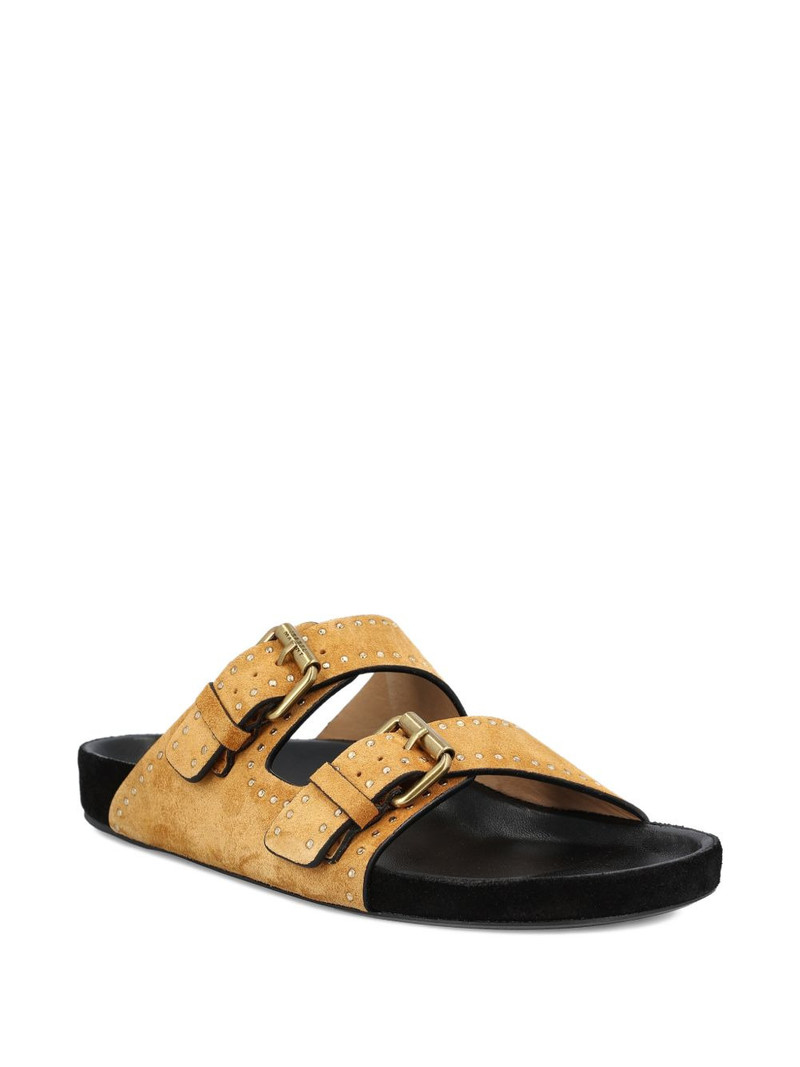 Isabel Marant Lennyo studded double-strap sandals outlook