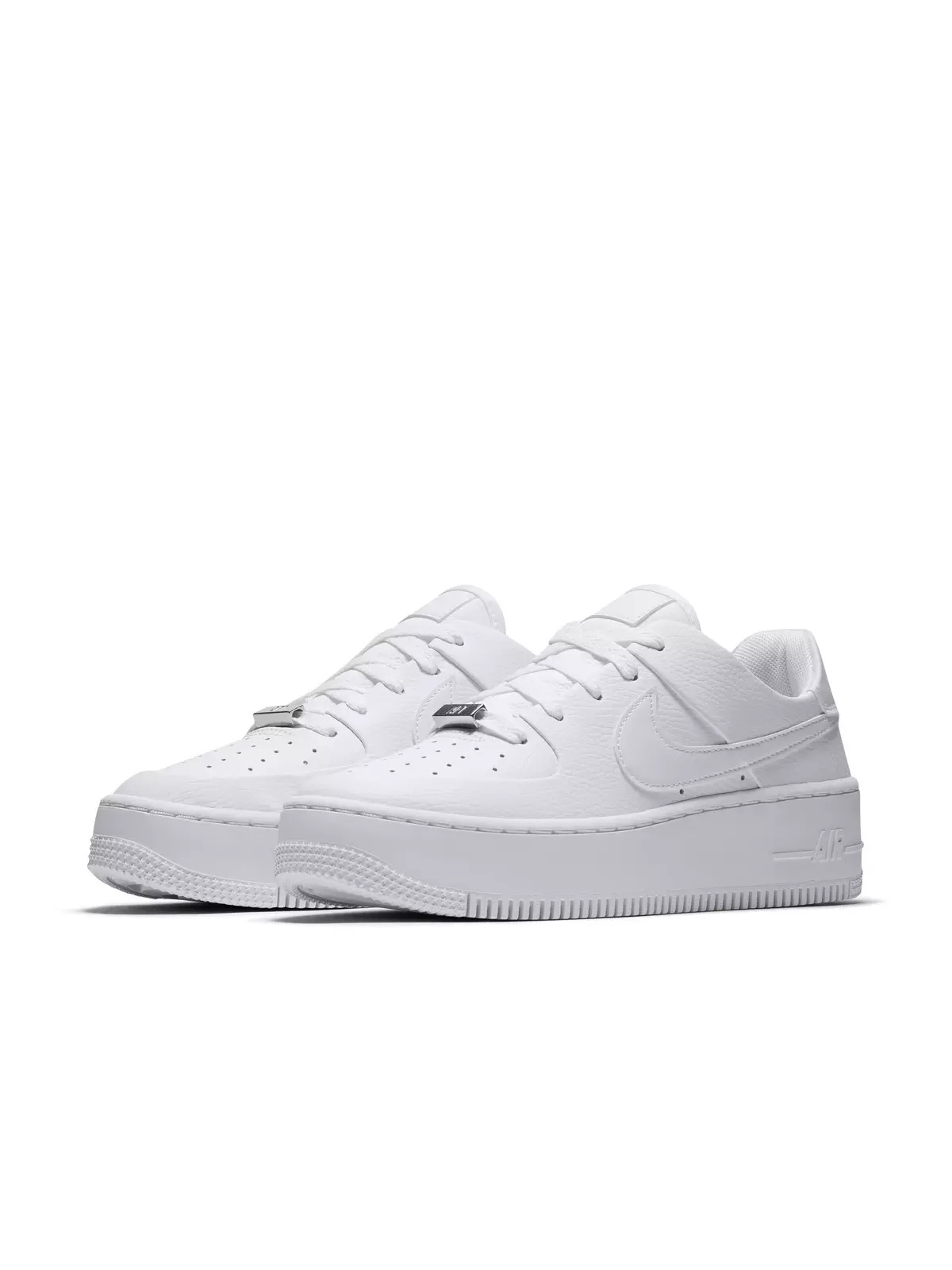 Air Force 1 Sage Low "White/White/White" Women's Shoe - 3