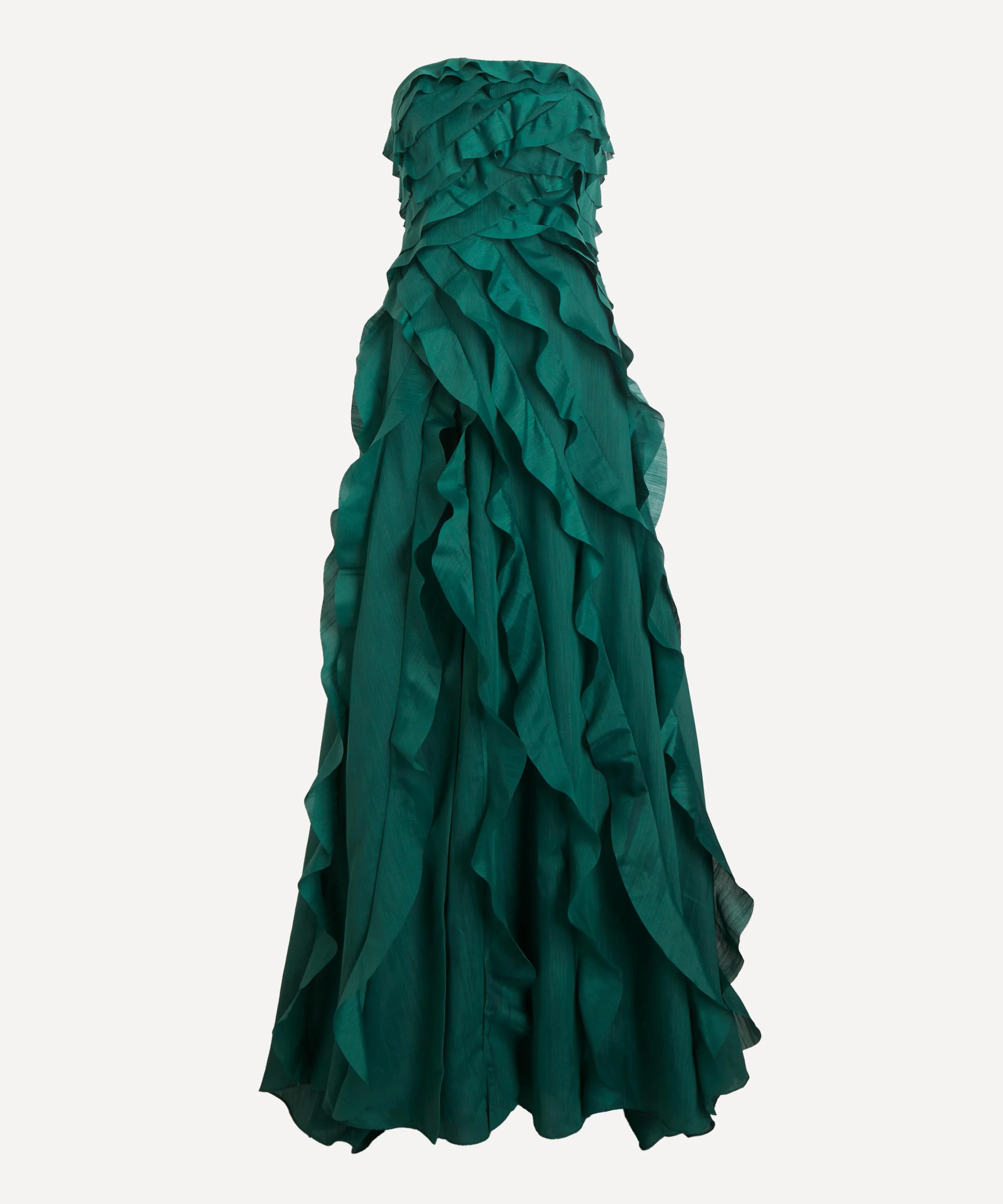 Allairie Forest Green Gown - 1