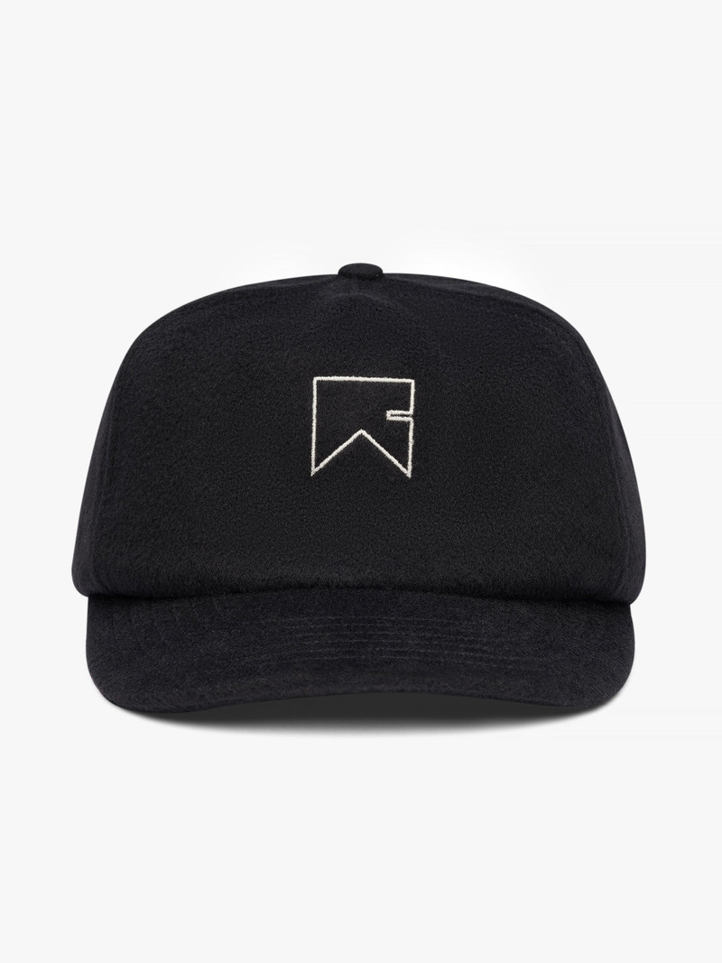 CASHMERE CHEVRON LOGO HAT 1