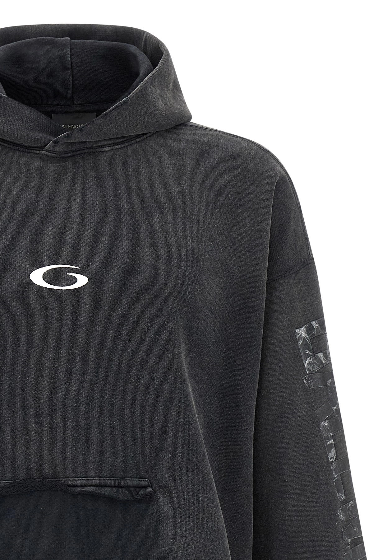 'Transparent Tape' hoodie - 3