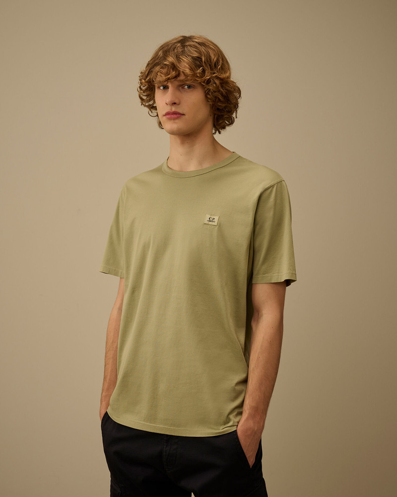 Mercerized Jersey 70/2 Gasato Short Sleeve Patch T-Shirt 3