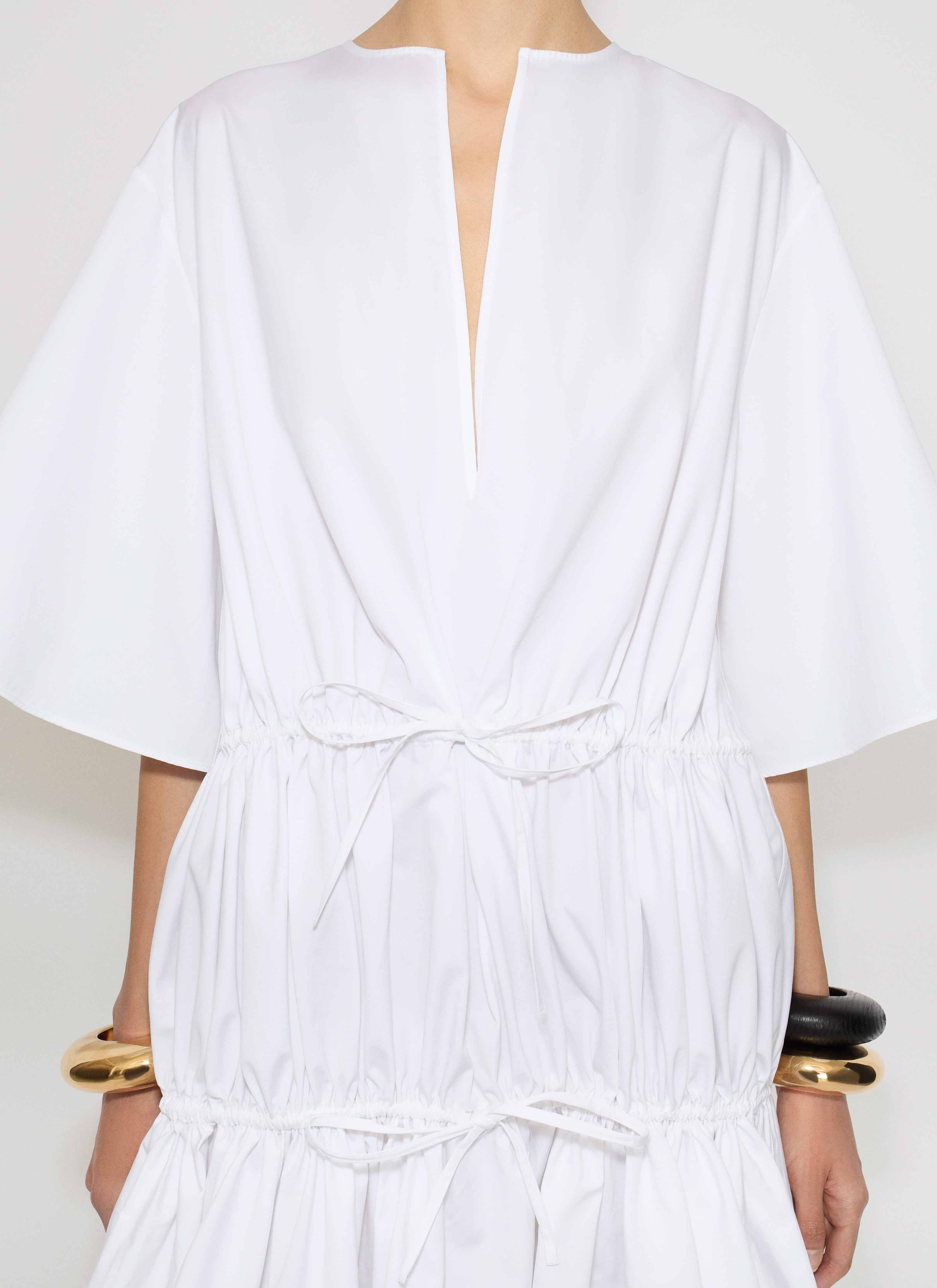 COTTON POPLIN DRESS - 5