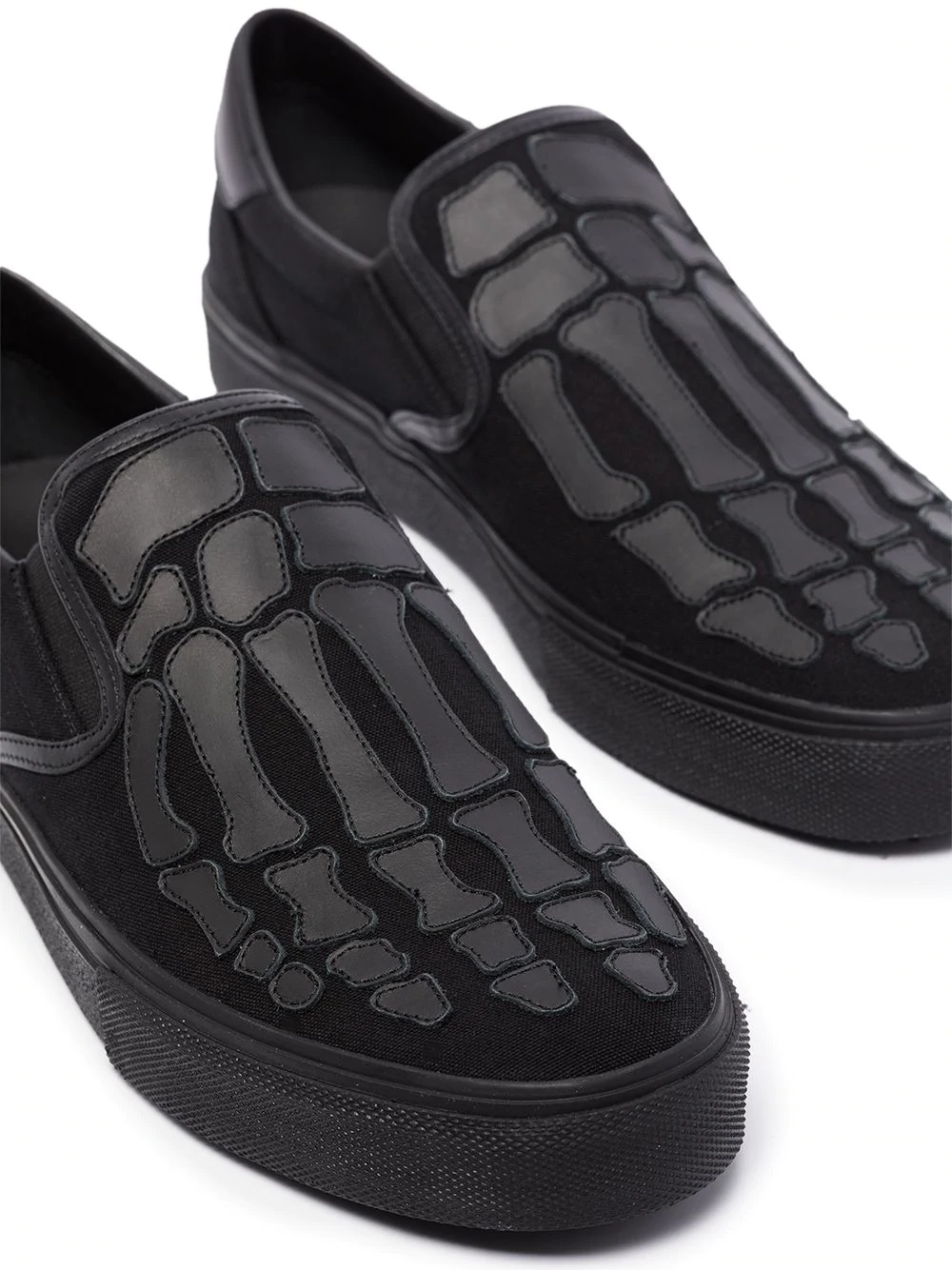 Skeleton slip-on sneakers - 2