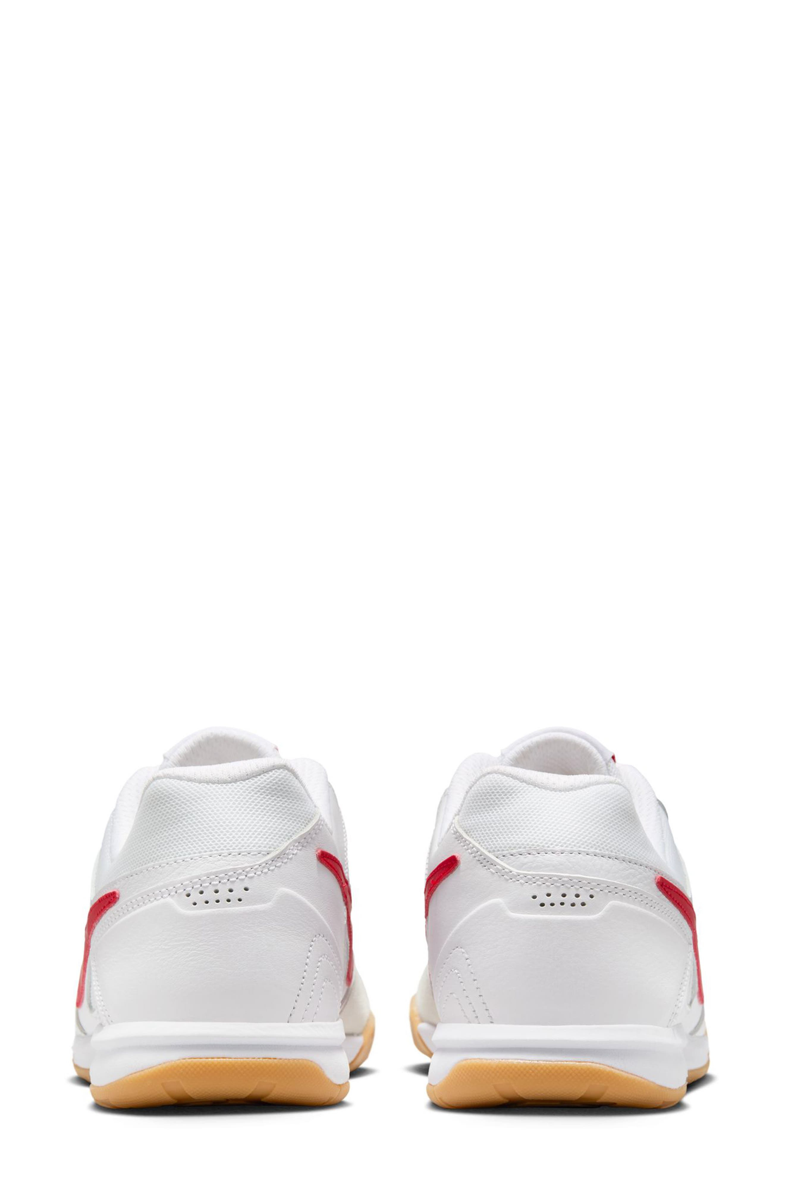 Nike Gato Soccer Sneaker in White/University Red/Yellow at Nordstrom - 5