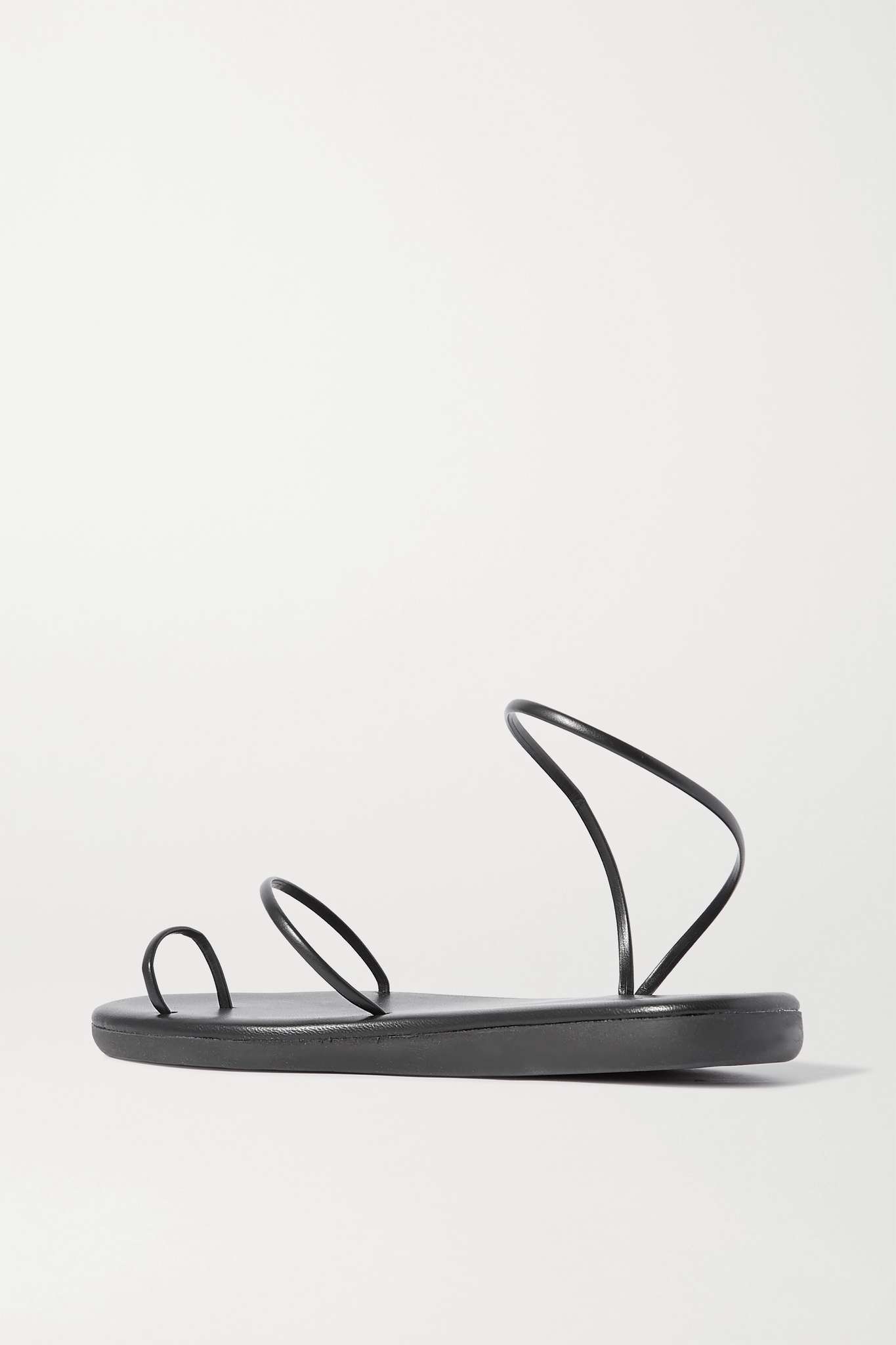 Kansiz faux leather sandals Black - 3