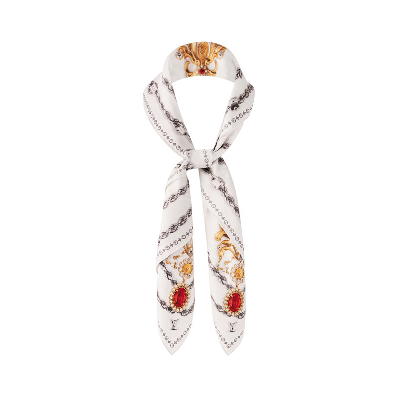 LV Dynasty Pearls Silk Square 3