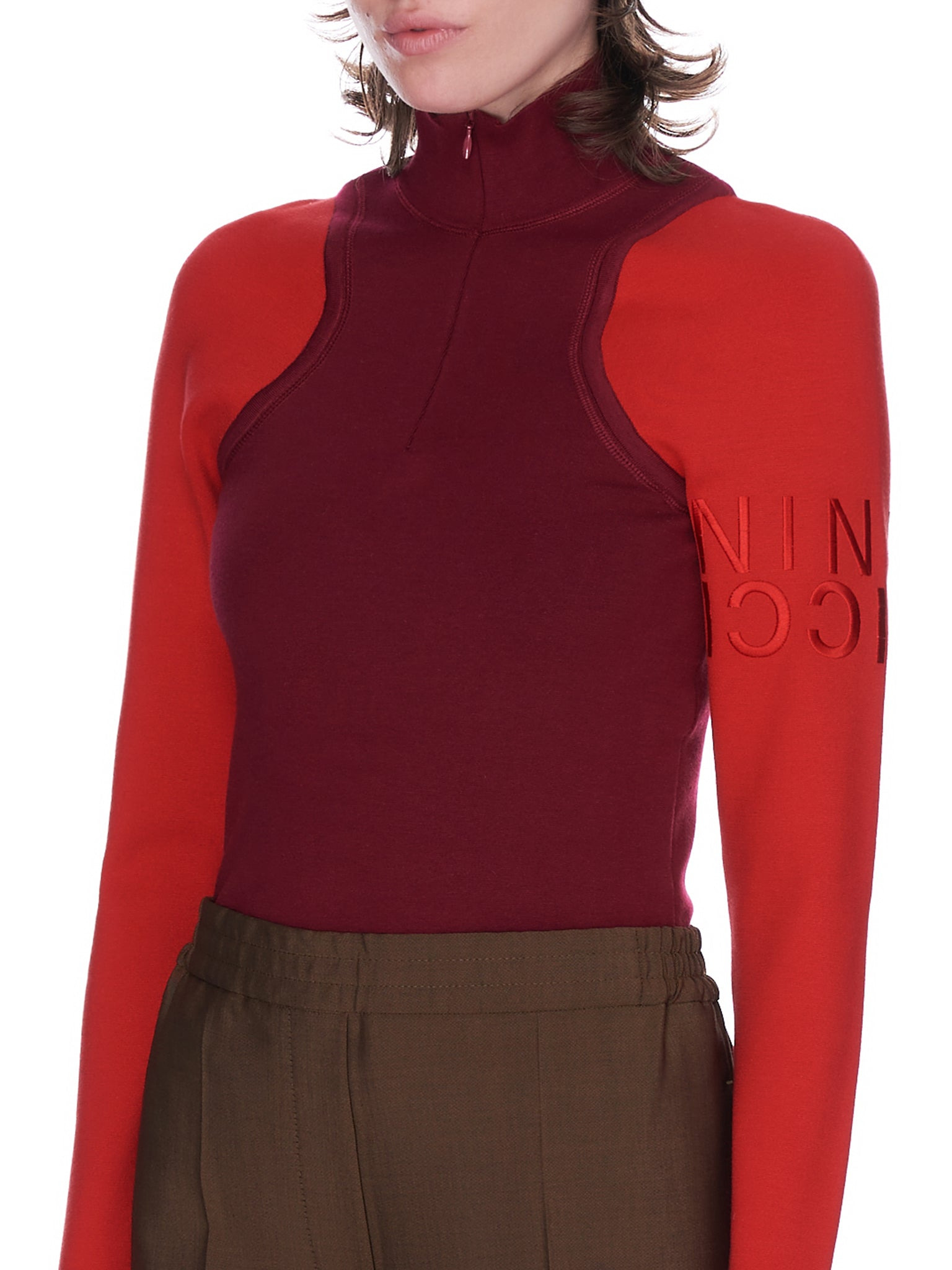 High Neck Track Top - 4
