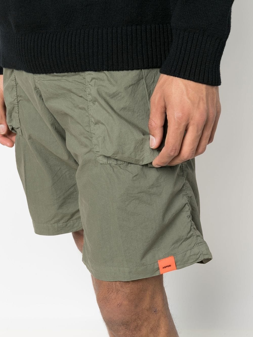 cotton cargo shorts - 5