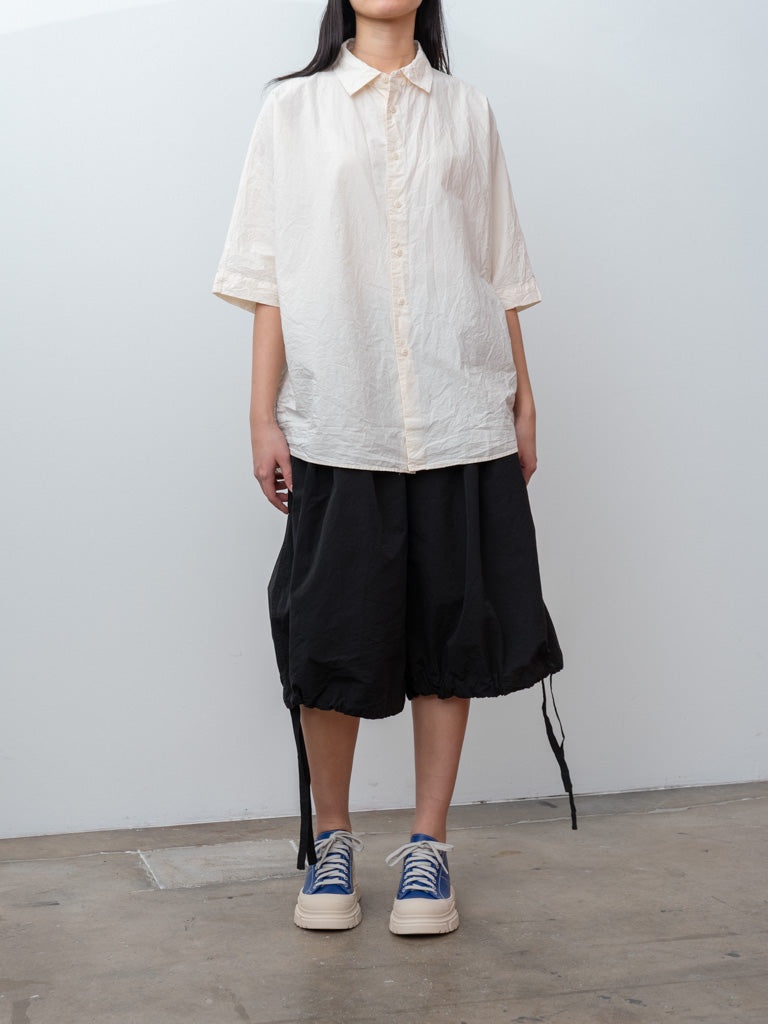 Pli Short PAPER COT - Black - 3