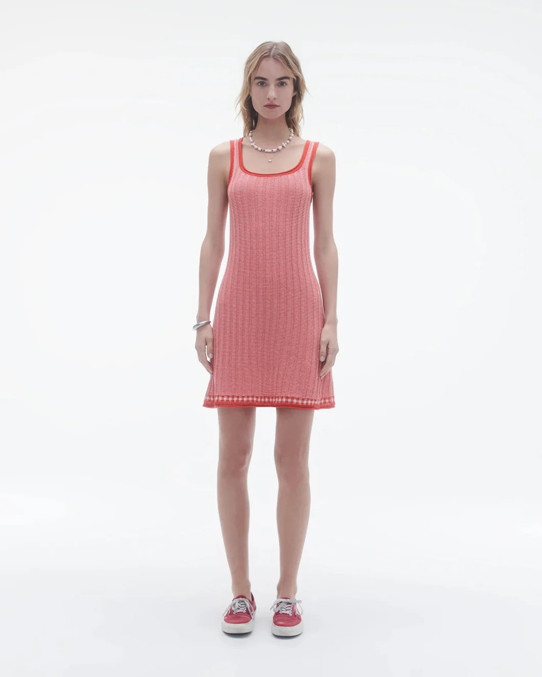FINE STRIPE TANK DRESS - 2
