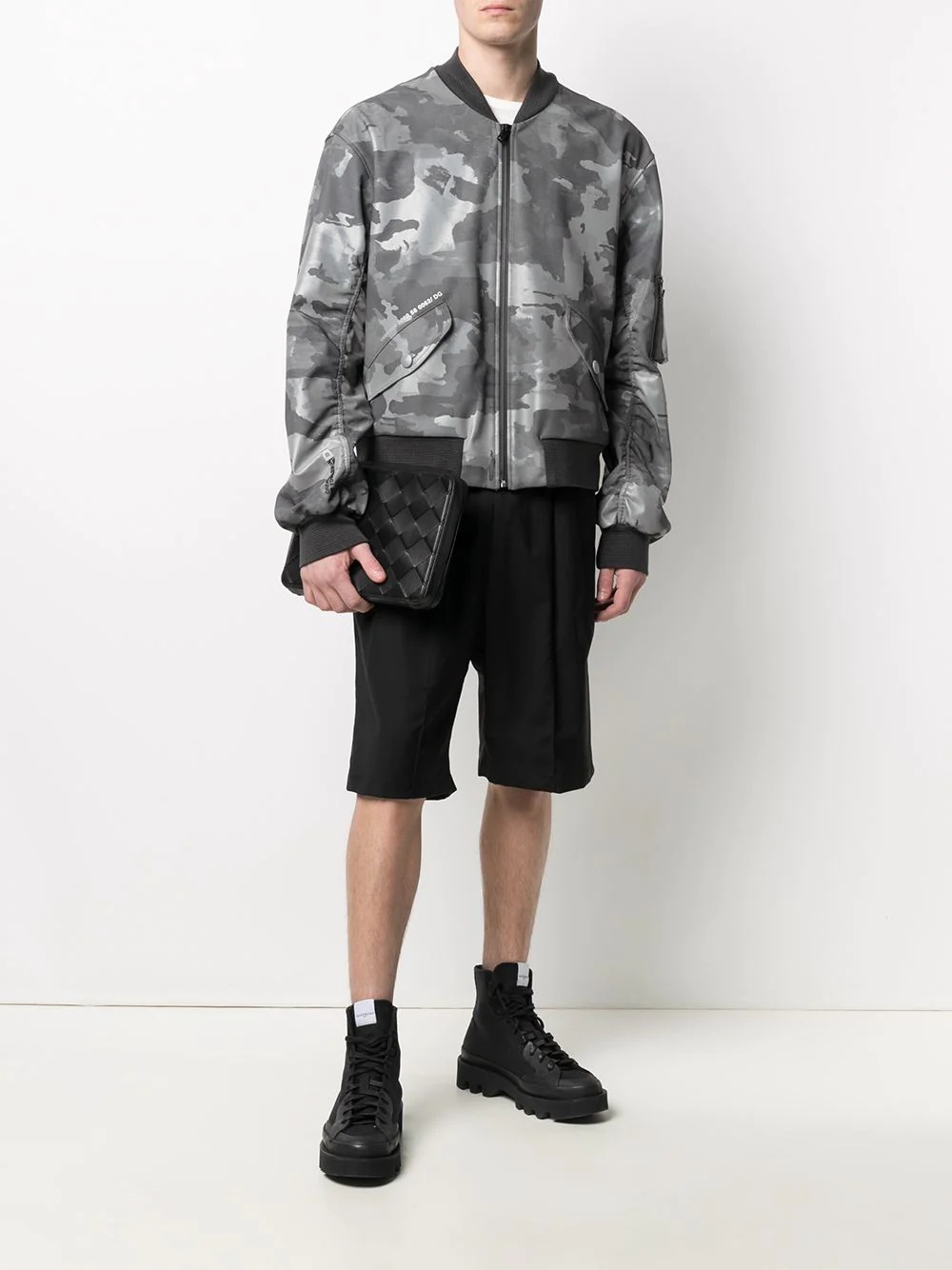 camouflage-print bomber jacket - 2