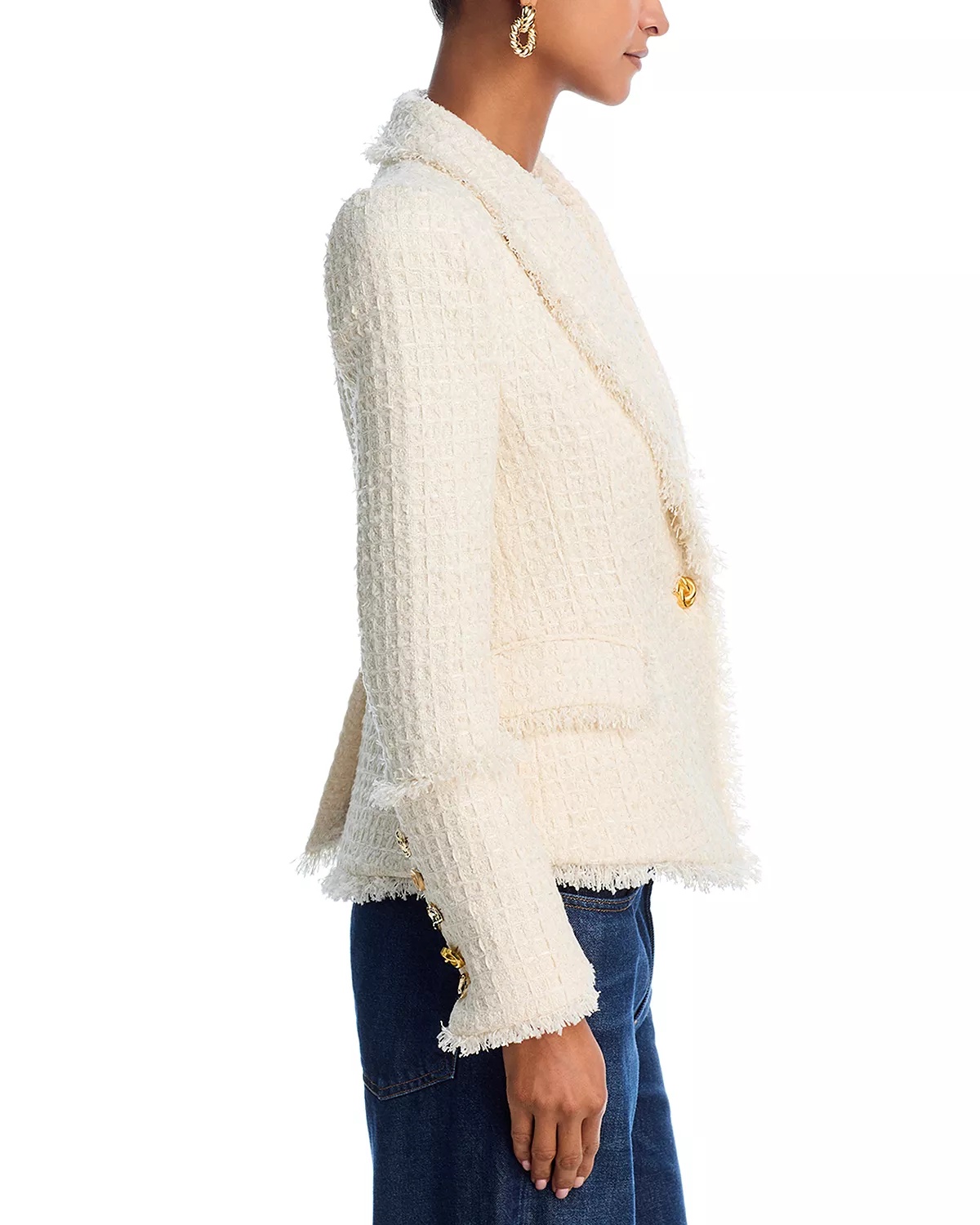 Kaisley Frayed Blazer - 6