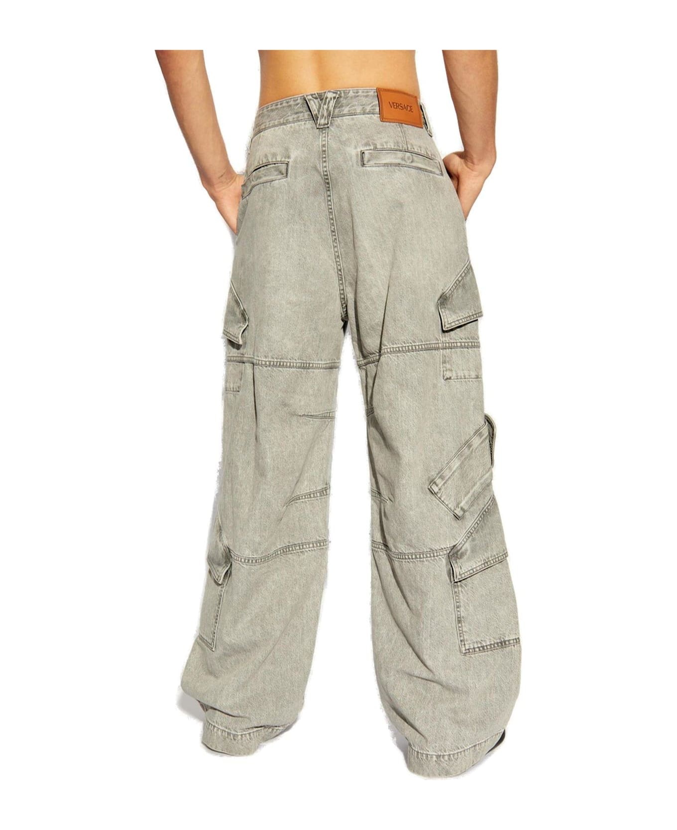 Pocket-detailed Cargo Jeans - 3