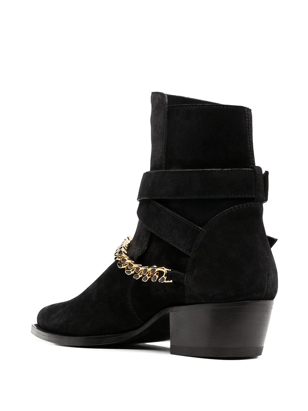 chain-detail ankle boots - 3