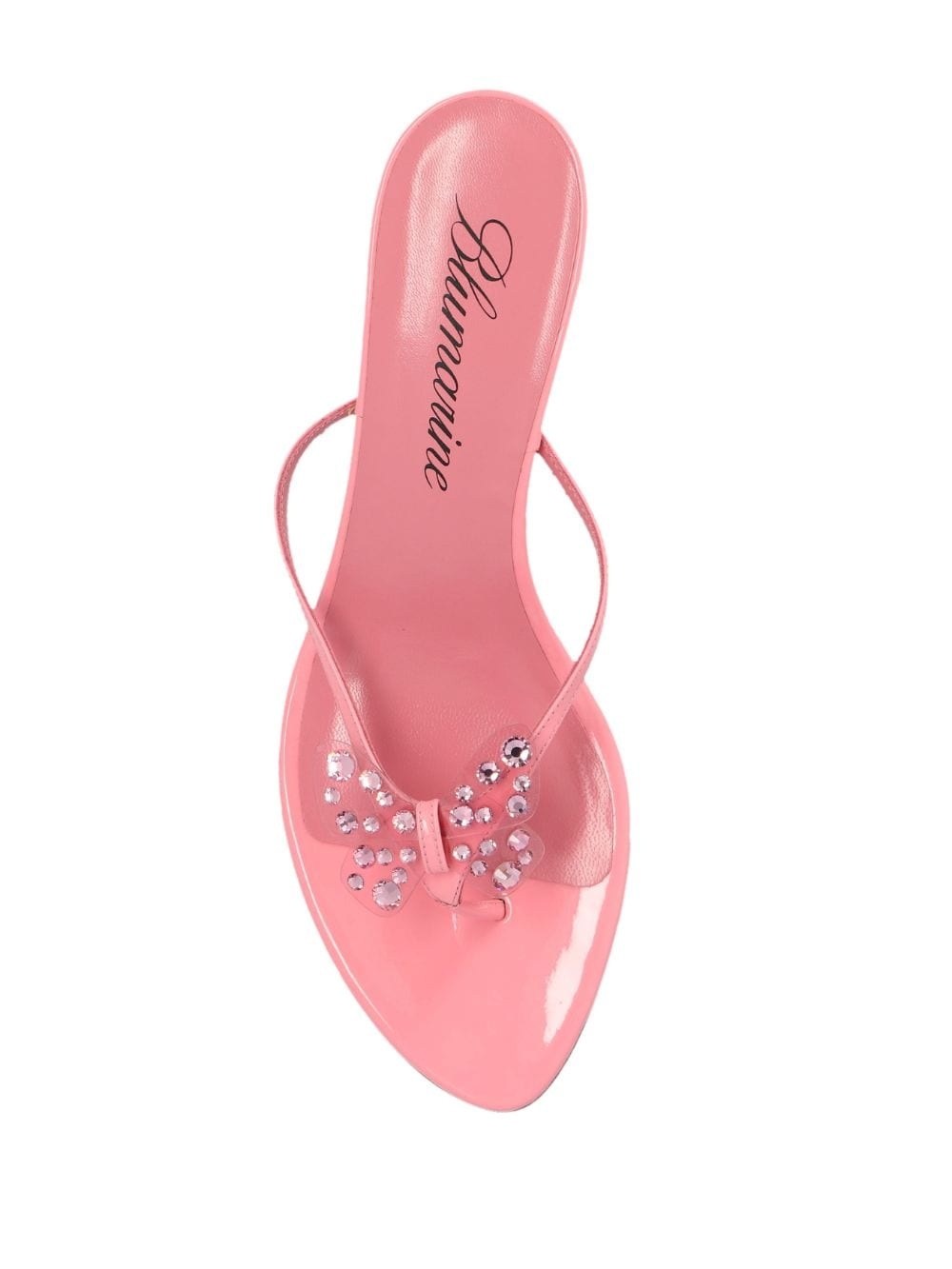 70mm butterfly thong sandals - 4