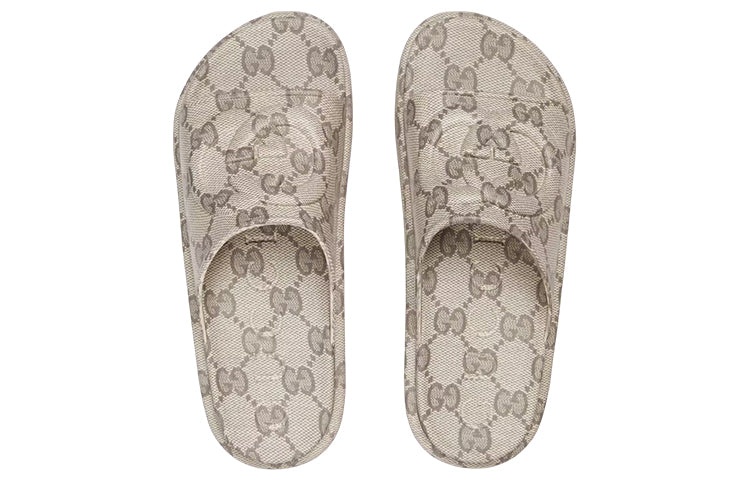 Gucci GG Slide Sandal 'Interlocking G - Beige Ebony' 725535-JAAC6-9742 - 3