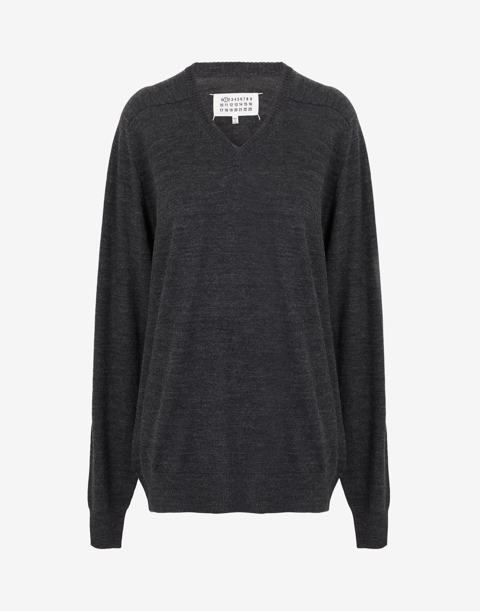 V-neck sweater - 1