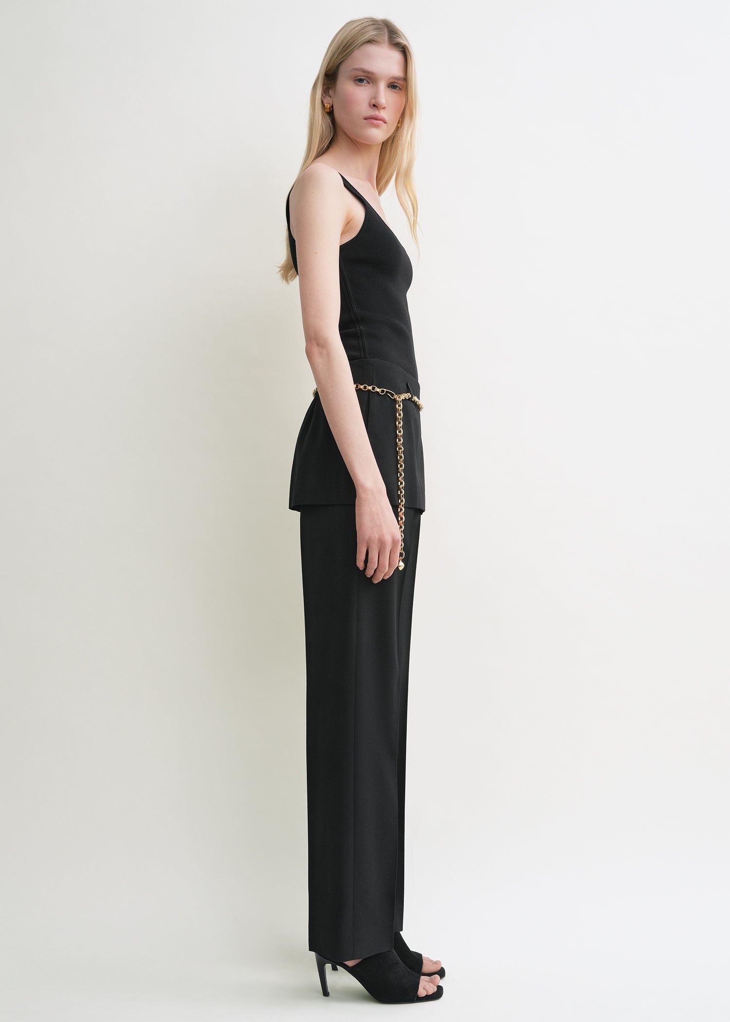 Skirt trousers black - 3