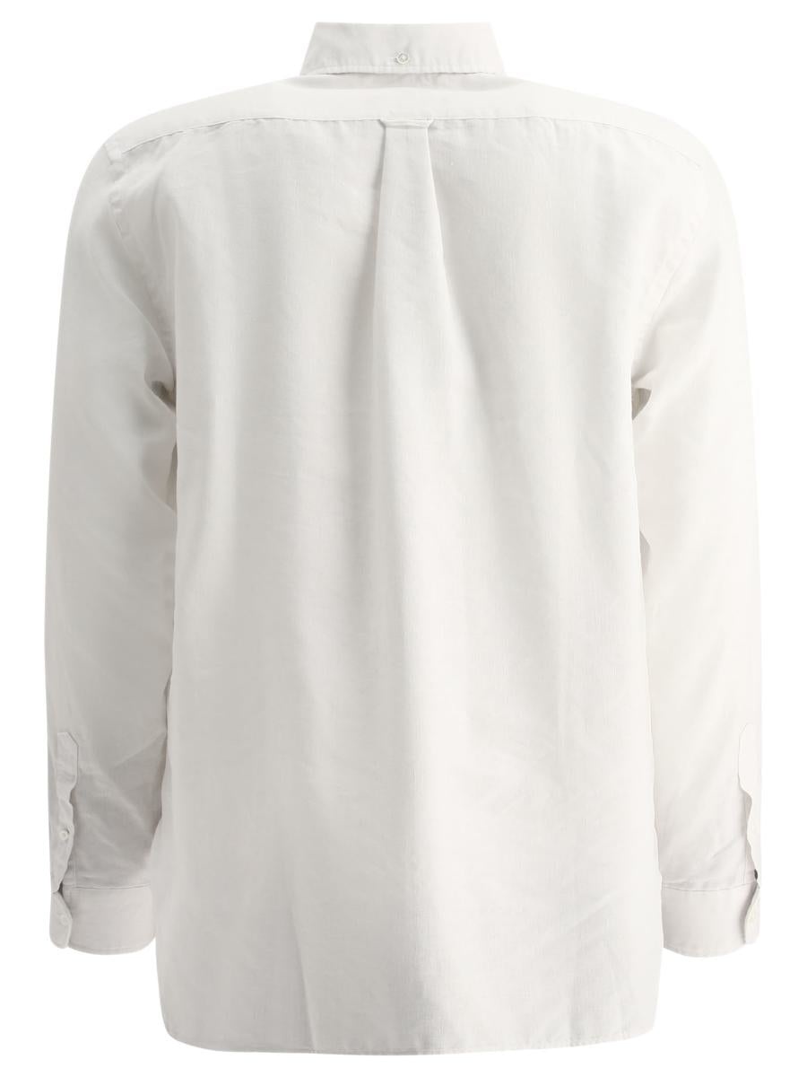 Beams Plus BEAMS PLUS LINEN SHIRT WITH CHEST POCKET - 2