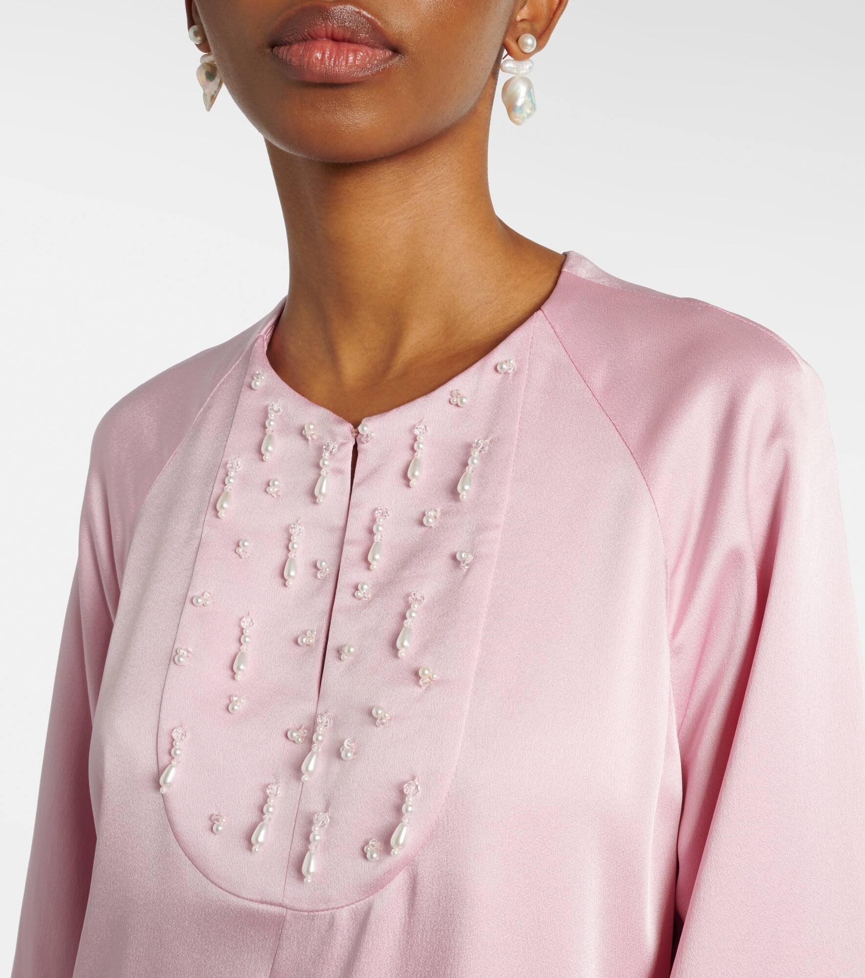 Arles satin gown - 4