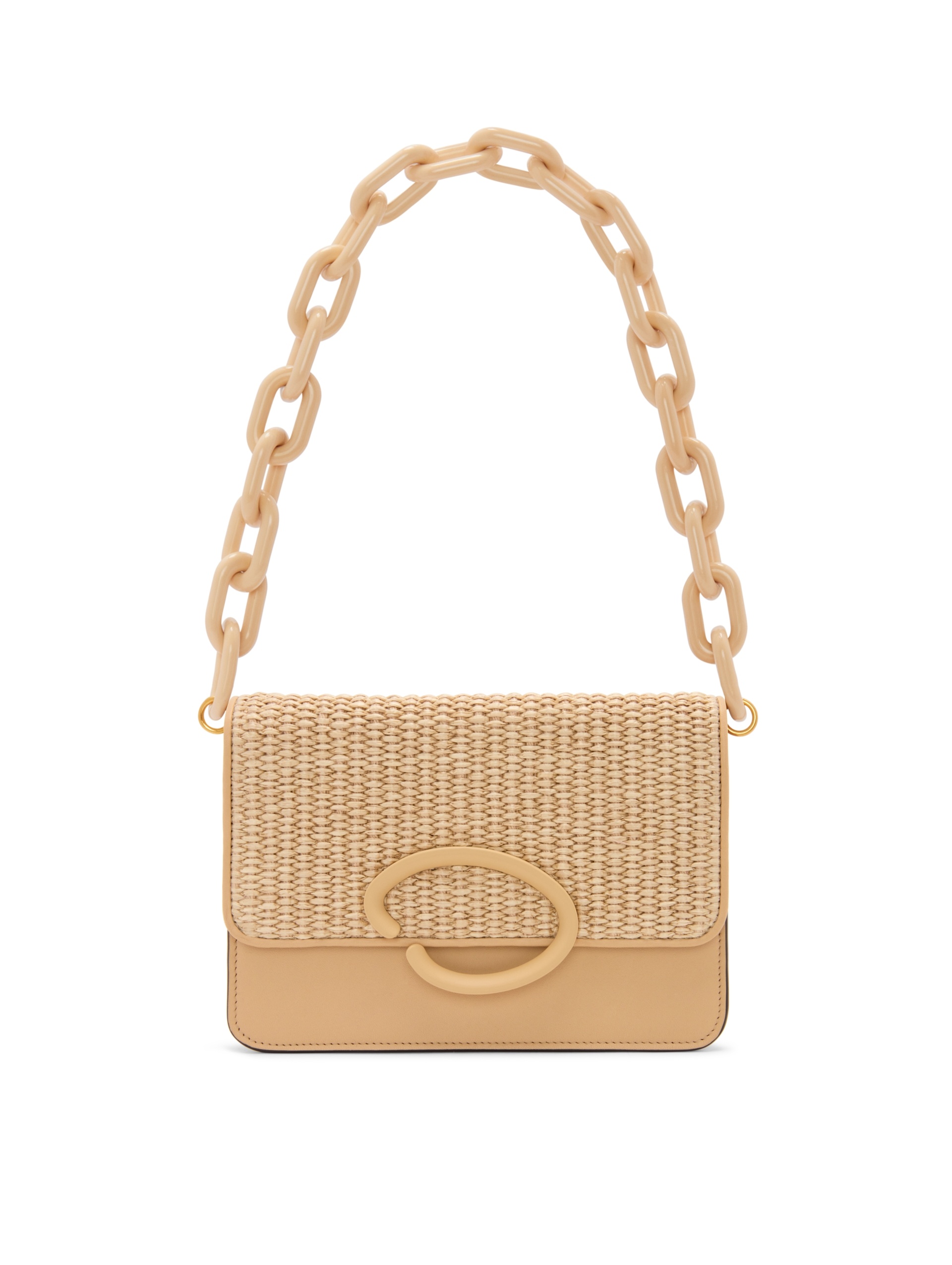 RAFFIA WOVEN O POCHETTE - 2