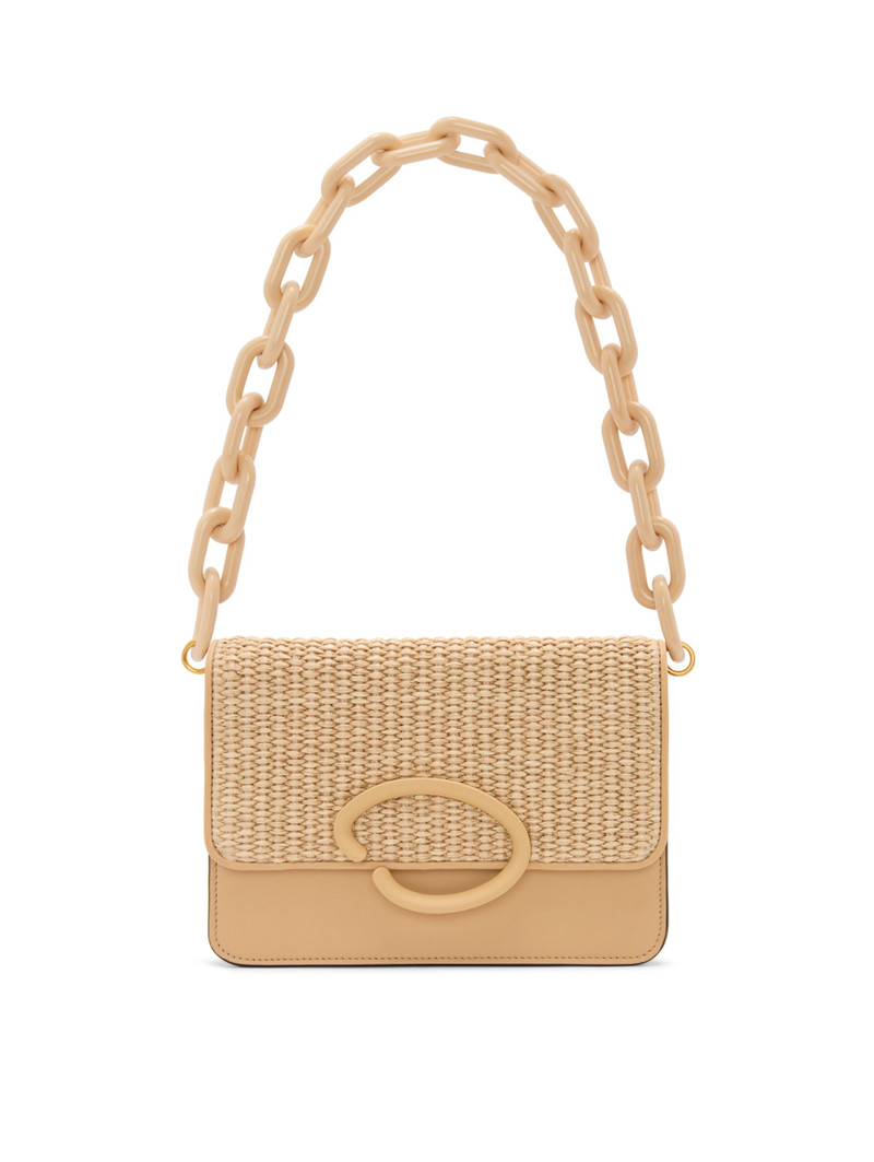 Oscar de la Renta RAFFIA WOVEN O POCHETTE outlook
