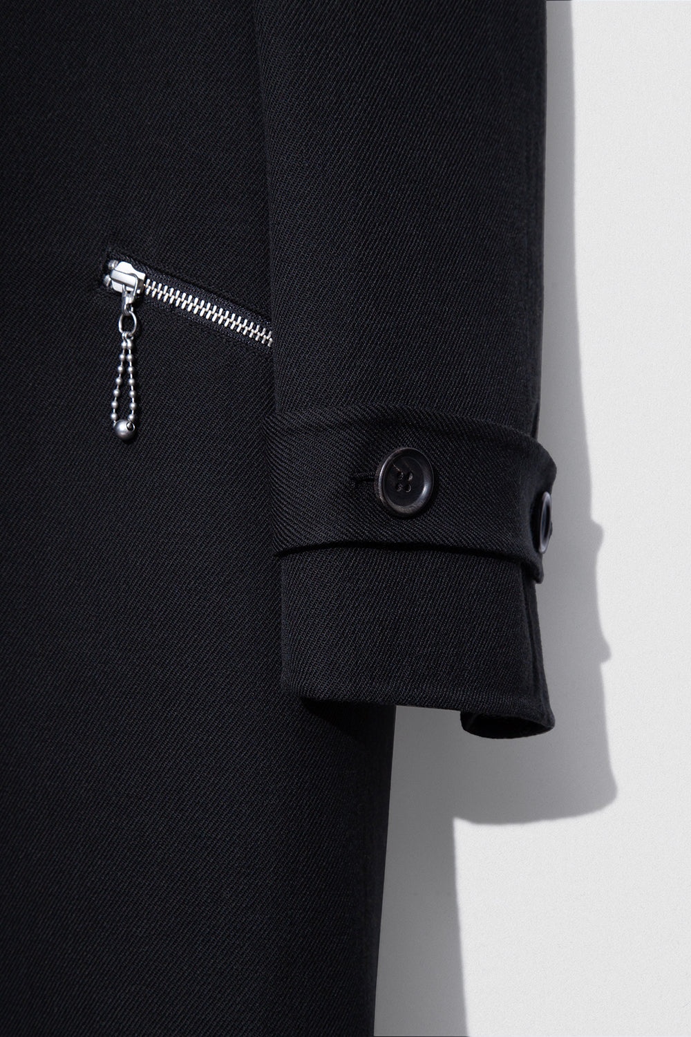 CONSTANCE COAT BLACK GABARDINE - 9