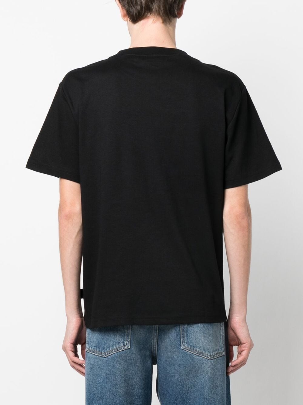 logo-print crew-neck T-shirt - 4