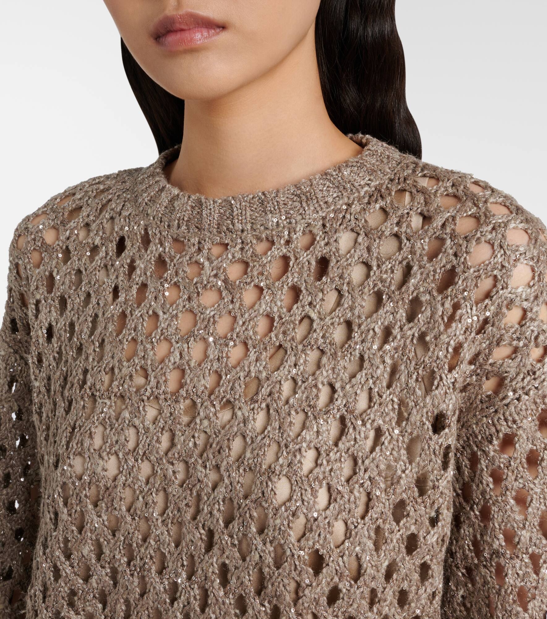Open-knit sweater - 4