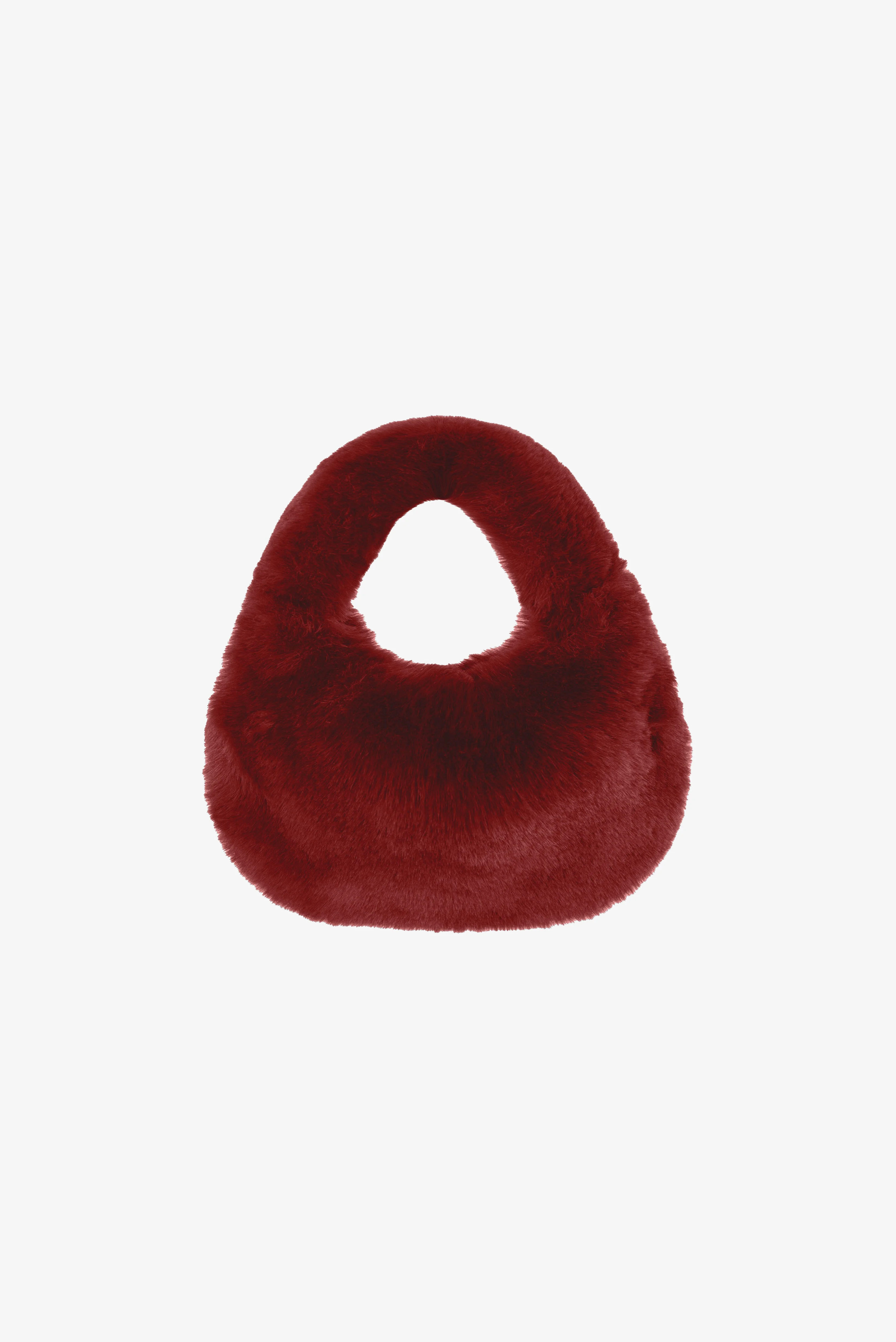 ALIX | Mini Faux Fur Hobo Bag - 1