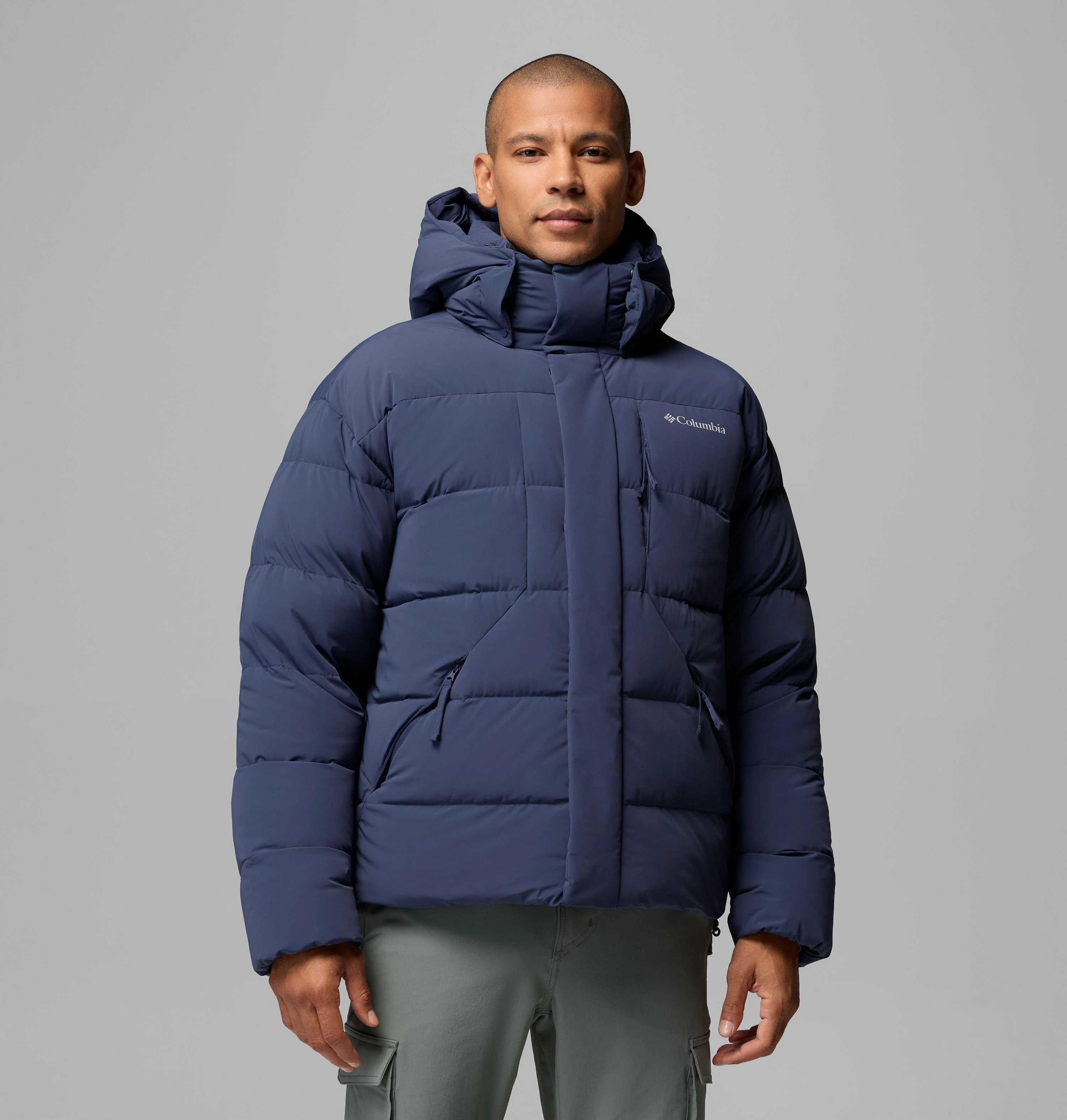 Men's Amaze Puff Hooded Jacket - 1