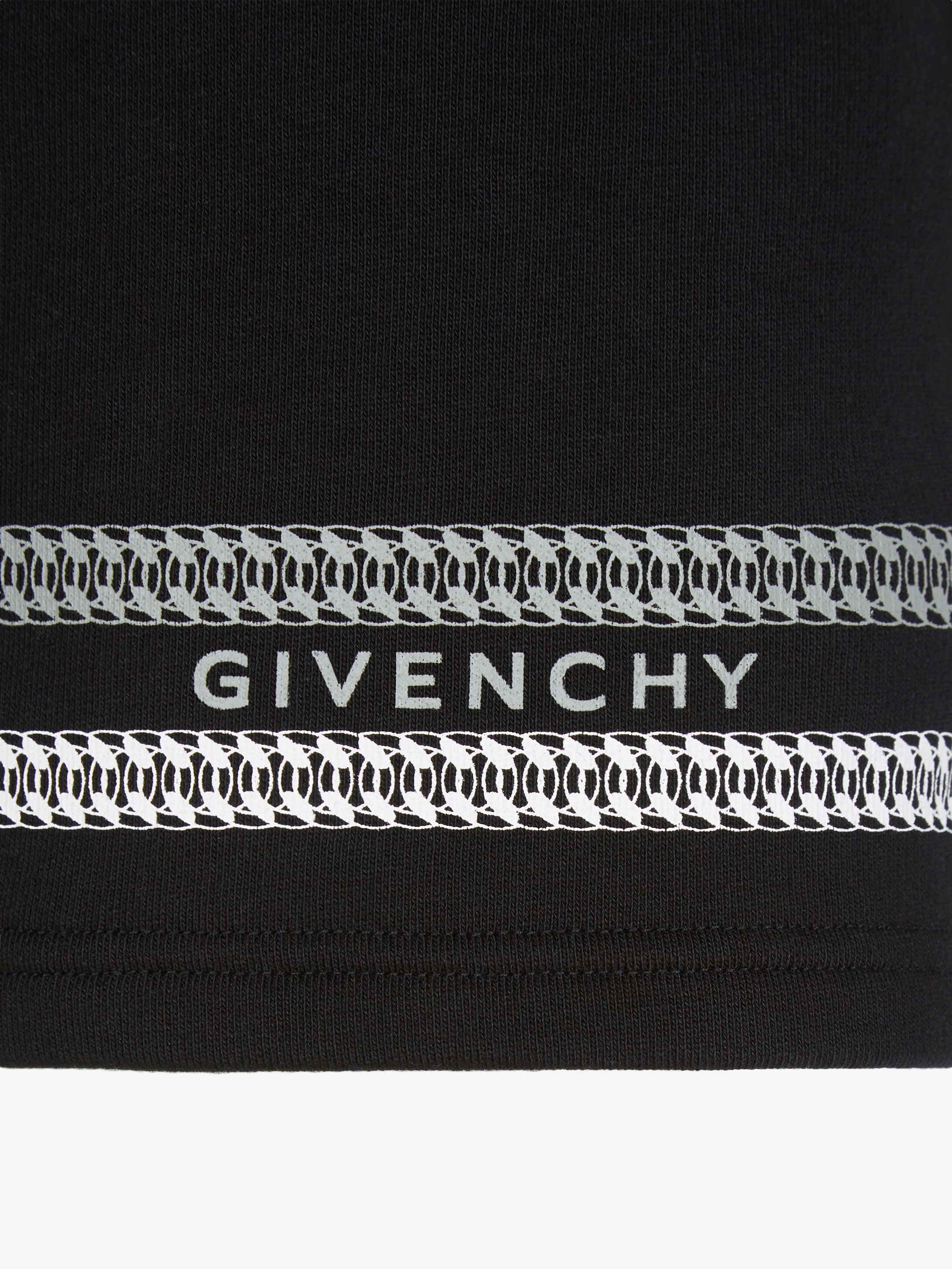 GIVENCHY multicolored Chain printed bermuda shorts - 4