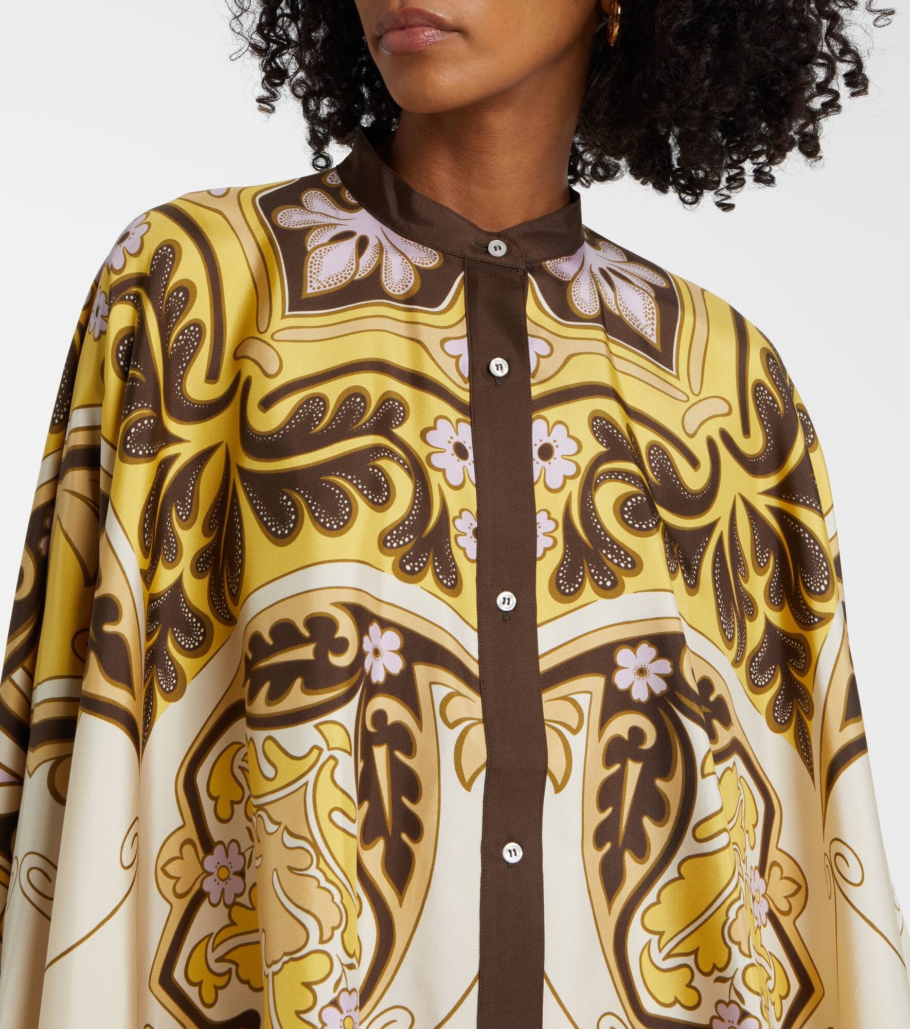 Foulard silk shirt - 4