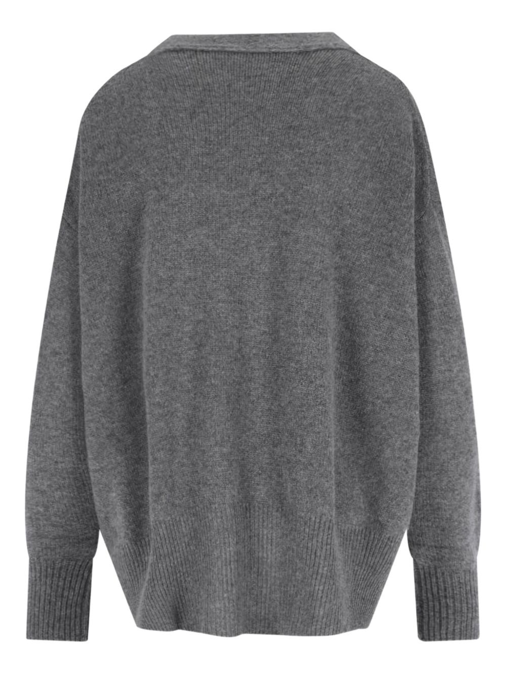 V-neck buttoned cardigan - 2