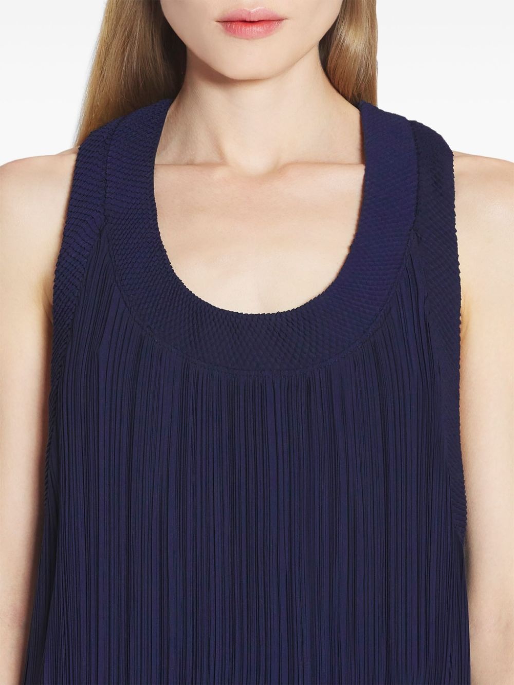 pleated midi dress - 5
