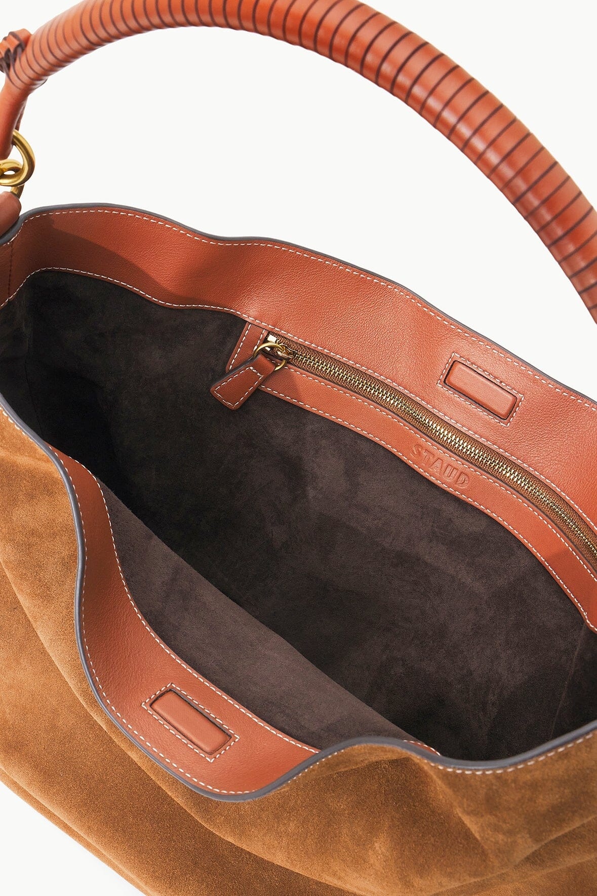 STAUD PERRY HOBO BAG DIRECTOR BLUE - 5