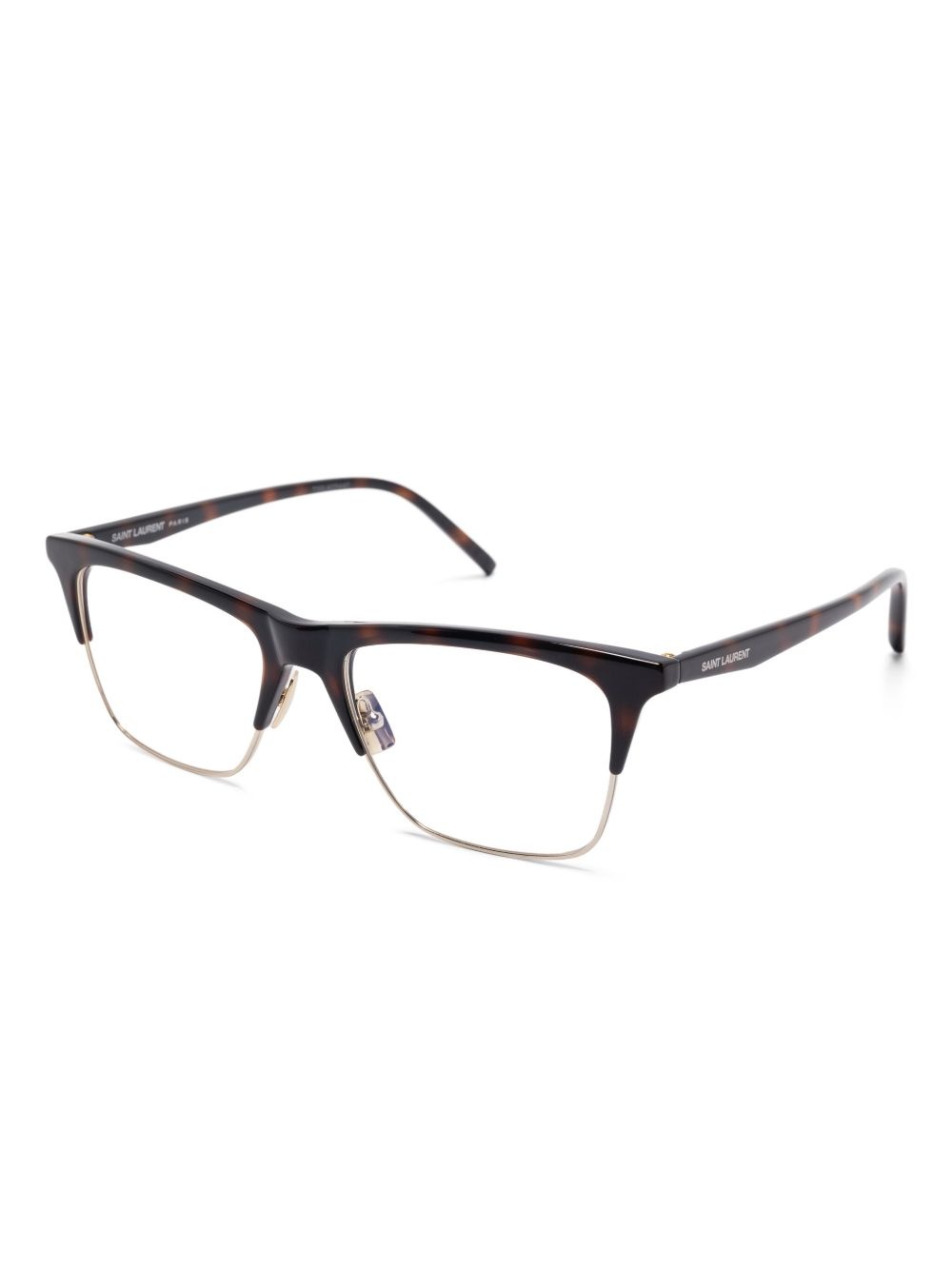 square-frame glasses - 2