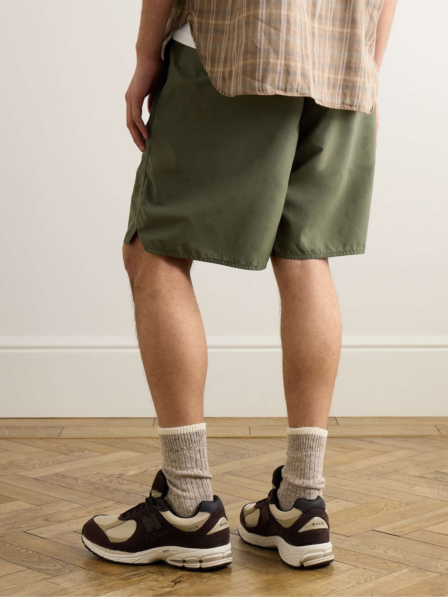 Wide-Leg Nylon-Ripstop Shorts - 3